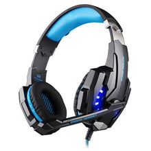 Load image into Gallery viewer, KOTION EACH G9000 3.5mm Game Gaming Headphone Headset Earphone Headband with Microphone LED Light for Laptop / Tablet / Mobile Phones,Cable Length: About 2.2m, G9000