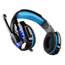 Load image into Gallery viewer, KOTION EACH G9000 3.5mm Game Gaming Headphone Headset Earphone Headband with Microphone LED Light for Laptop / Tablet / Mobile Phones,Cable Length: About 2.2m, G9000
