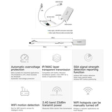 Load image into Gallery viewer, VONETS VAP11G-500S High Power CPE 20dbm Mini WiFi 300Mbps Bridge WiFi Repeater Signal Booster, Outdoor Wireless Point to Point, No Abstacle, VAP11G-500