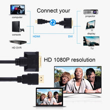 Load image into Gallery viewer, 30cm HDMI Male to 24+1 DVI Female Adapter Cable, Length: 30cm