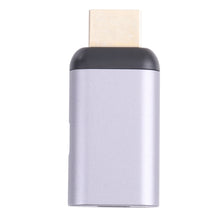 Load image into Gallery viewer, 2 in 1 4K 60Hz HDMI Male to USB-C / Type-C Charging + USB-C / Type-C Female Adapter, HDMI