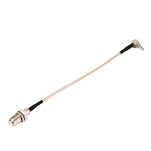 Load image into Gallery viewer, 15cm CRC9 Male to F Female Cable, CRC9 Male to F Female