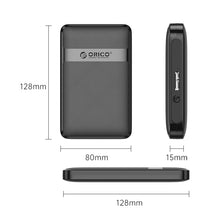 Load image into Gallery viewer, ORICO 2577U3-V1 Grid Texture Design 2.5 inch USB3.0 Micro-B Hard Drive Enclosure Box, 2577U3-V1