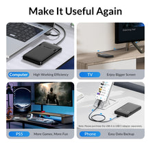 Load image into Gallery viewer, ORICO 2577U3-V1 Grid Texture Design 2.5 inch USB3.0 Micro-B Hard Drive Enclosure Box, 2577U3-V1