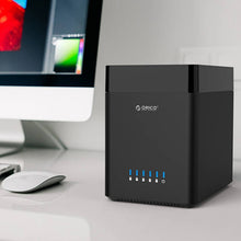 Load image into Gallery viewer, ORICO DS500U3 3.5 inch 5 Bay Magnetic-type USB 3.0 Hard Drive Enclosure with Blue LED Indicator, USB 3.0