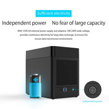 Load image into Gallery viewer, ORICO DS500U3 3.5 inch 5 Bay Magnetic-type USB 3.0 Hard Drive Enclosure with Blue LED Indicator, USB 3.0