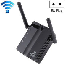 Load image into Gallery viewer, 300Mbps Wireless-N Range Extender WiFi Repeater Signal Booster Network Router with 2 External Antenna, EU Plug, 2 External Antenna (White), 2 External Antenna (Black)