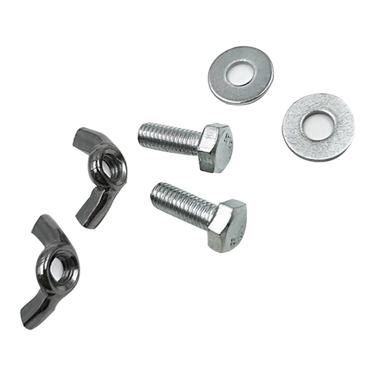 Computer Mainframe Host Adjustable Bracket  with Wheel, Size: S, H Type (Black), H Type (White)