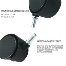 Load image into Gallery viewer, Computer Mainframe Host Adjustable Bracket  with Wheel, Size: S, H Type (Black), H Type (White)