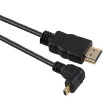 Load image into Gallery viewer, 30cm 4K HDMI Male to Micro HDMI Positive Angled Male Gold-plated Connector Adapter Cable, 30cm Positive