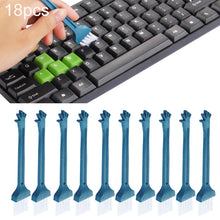 Load image into Gallery viewer, 18pcs Mini Multipurpose Window Groove Keyboard Dust Track  Cleaning Brush