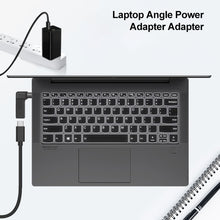 Load image into Gallery viewer, USB-C / Type-C Female to 5.5 x 2.1mm Male Plug Elbow Adapter Connector, 5.5 x 2.1mm Elbow