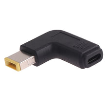 Load image into Gallery viewer, USB-C / Type-C Female to Big Square USB Male Plug Elbow Adapter Connector For Lenovo Thinkpad / ThinkBook / Xiaoxin, Lenovo Big Square Elbow