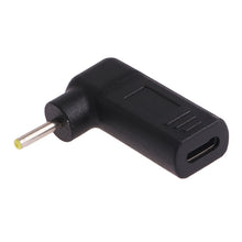 Load image into Gallery viewer, 2.5 x 0.7mm Male to USB-C / Type-C Female Plug Elbow Adapter Connector, 2.5 x 0.7mm Elbow