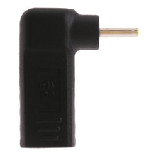 Load image into Gallery viewer, 2.5 x 0.7mm Male to USB-C / Type-C Female Plug Elbow Adapter Connector, 2.5 x 0.7mm Elbow