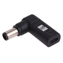 Load image into Gallery viewer, USB-C / Type-C Female to 7.4 x 5.0mm Male Plug Elbow Adapter Connector for HP Laptops, 7.4 x 5.0mm Elbow (HP)