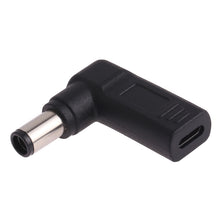 Load image into Gallery viewer, USB-C / Type-C Female to 7.4 x 5.0mm Male Plug Elbow Adapter Connector for Dell Laptops, 7.4 x 5.0mm Elbow (Dell)