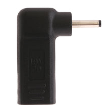 Load image into Gallery viewer, USB-C / Type-C Female to 3.0 x 1.1mm Male Plug Elbow Adapter Connector, 3.0 x 1.1mm Elbow