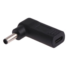 Load image into Gallery viewer, USB-C / Type-C Female to 4.5 x 3.0mm Male Plug Elbow Adapter Connector, 4.5 x 3.0mm Elbow Black, 4.5 x 3.0mm Elbow Blue