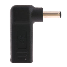 Load image into Gallery viewer, USB-C / Type-C Female to 4.5 x 3.0mm Male Plug Elbow Adapter Connector, 4.5 x 3.0mm Elbow Black, 4.5 x 3.0mm Elbow Blue