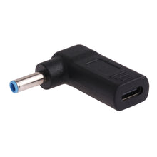 Load image into Gallery viewer, USB-C / Type-C Female to 4.5 x 3.0mm Male Plug Elbow Adapter Connector, 4.5 x 3.0mm Elbow Black, 4.5 x 3.0mm Elbow Blue