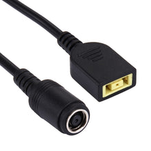 Load image into Gallery viewer, Big Square Female (First Generation) to 7.9 x 5.5mm Female Interfaces Power Adapter Cable for Laptop Notebook, Length: 10cm, X1 Carbon 2018 &amp; Yoga 2018 &amp; T480