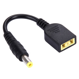 Big Square Female (First Generation) to 5.5 x 2.5mm Male Interfaces Power Adapter Cable for Laptop Notebook, Length: 10cm, X1 Carbon 2018/2017 & Yoga 2018 & T480/T580