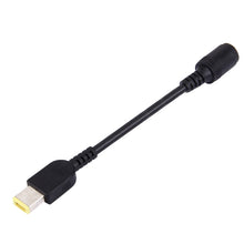 Load image into Gallery viewer, Big Square Male (First Generation) to 7.9 x 5.5mm Female Interfaces Power Adapter Cable for Laptop Notebook, Length: 10cm, X1 Carbon 2018/2017 &amp; Yoga 2018/2017