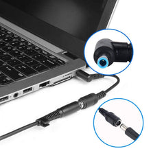 Load image into Gallery viewer, 4.5 x 3.0mm Bent Male to 5.5 x 2.1mm Female Interfaces Power Adapter Cable for Laptop Notebook, Length: 10cm, 4.5 x 3.0mm Bent Male