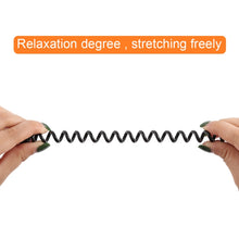 Load image into Gallery viewer, 1m USB-A Male to USB-A Female Spring Coiled Cable, AM to AF, Length: 1.0m