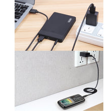 Load image into Gallery viewer, 1.5m USB to DC 3.5mm Power Spring Coiled Cable, AM to DC 3.5mm, Length: 1.5m