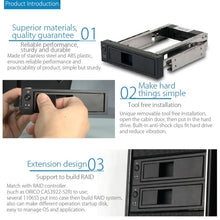 Load image into Gallery viewer, ORICO 1106SS CD-ROM Space HDD Mobile Rack Internal 3.5 inch HDD Convertor Enclosure