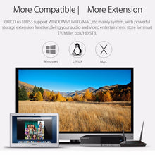 Load image into Gallery viewer, ORICO 6518US3 USB 3.0 Type-B 2.5 / 3.5 inch Tool Free HDD Docking Station External Storage Enclosure Hard Disk Box