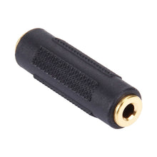 Load image into Gallery viewer, Gold Plated 3.5mm  Female Jack to 3.5mm Female Jack Audio Adapter, 3.5mm Female to Female