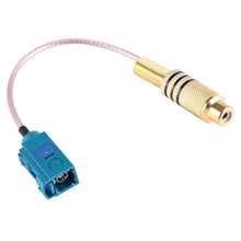 Load image into Gallery viewer, 15cm RCA Female to FAKRA Z Type Female RG316 Cable with Spring, FAKRA Z