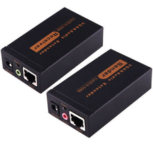 Load image into Gallery viewer, VGA &amp; Audio Extender 1920x1440 HD 100m Cat5e / 6-568B Network Cable Sender Receiver Adapter, Transmission Distance: 100m
