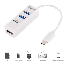 Load image into Gallery viewer, 2 in 1 USB 3.1 USB-C / Type-C to USB 2.0 COMBO 3 Ports HUB + TF Card Reader, 3 Ports USB+TF Card