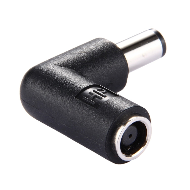 DC 4506 Male  to DC 7406 Female Connector Power Adapter for HP Laptop Notebook, 90 Degree Right Angle Elbow, DC 7406 Male to Female