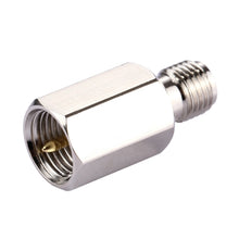 Load image into Gallery viewer, FME Male to SMA Female Connector Adapter, F Male to SMA Female