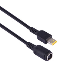 Load image into Gallery viewer, 7.9x5.5mm Female to Lenovo Small Square Male Power Adapter Cable for Lenovo Laptop Notebook, Length: About 10cm, X1 Carbon 2018/2017 &amp; Yoga 2018/2017 &amp; T480/T580
