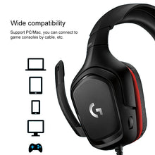 Load image into Gallery viewer, Logitech G331 Dolby 7.1 Surround Sound Stereo Folding Noise Reduction Competition Gaming Headset, G331