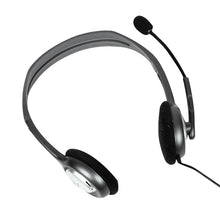 Load image into Gallery viewer, Logitech H110 Dual 3.5mm Audio Plugs Stereo Headset, H110