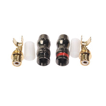 Load image into Gallery viewer, REXLIS TR026-1 2 PCS RCA Female Plug Audio Jack Gold Plated Adapter for DIY Audio Cable &amp; Video cable, RCA Female