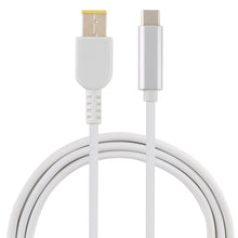 Load image into Gallery viewer, USB-C / Type-C to Big Square Male Laptop Power Charging Cable for Lenovo, Cable Length: about 1.5m