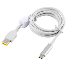 Load image into Gallery viewer, USB-C / Type-C to Big Square Male Laptop Power Charging Cable for Lenovo, Cable Length: about 1.5m
