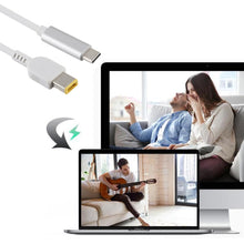 Load image into Gallery viewer, USB-C / Type-C to Big Square Male Laptop Power Charging Cable for Lenovo, Cable Length: about 1.5m