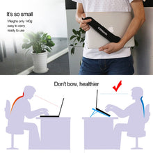 Load image into Gallery viewer, Aluminum Alloy Laptop Height Extender Holder Stand Folding Portable Computer Heat Dissipation Bracket, Size: 24.5x3.3x2.8cm