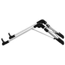 Load image into Gallery viewer, Aluminum Alloy Laptop Height Extender Holder Stand Folding Portable Computer Heat Dissipation Bracket, Size: 24.5x3.3x2.8cm