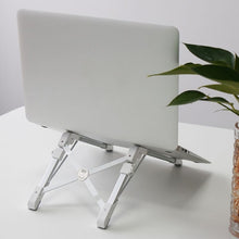 Load image into Gallery viewer, Aluminum Alloy Laptop Height Extender Holder Stand Folding Portable Computer Heat Dissipation Bracket, Size: 24.5x3.3x2.8cm