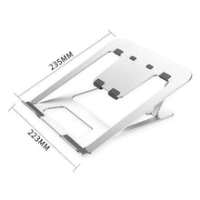 Load image into Gallery viewer, Laptop Height Extender Holder Stand Folding Portable Computer Heat Dissipation Bracket, Size: 22.3x23.5x1.3cm